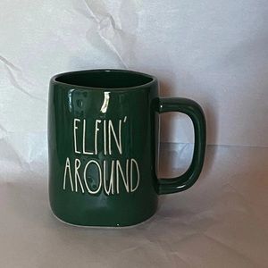 Brand new Rae Dunn Elfin' around mug